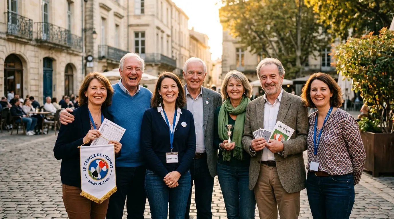 Équipe des bénévoles engagés du Cercle du Comm et Bridge Club
